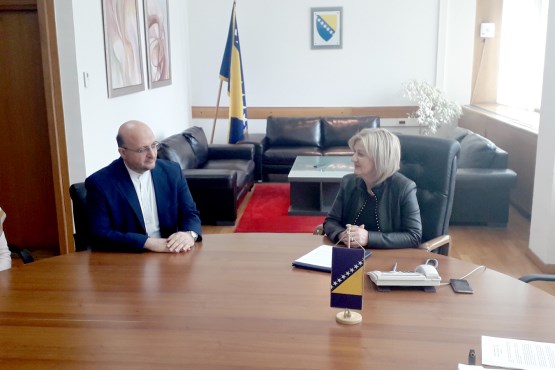Predsjedateljica Zastupničkog doma Borjana Krišto sastala se sa veleposlanikom IR Iran u BiH   
